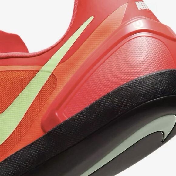 Nike Zoom Rotational 6 Bright Crimson Lime Blast Men’s Size 6 FZ9606 600 New - Picture 8 of 10